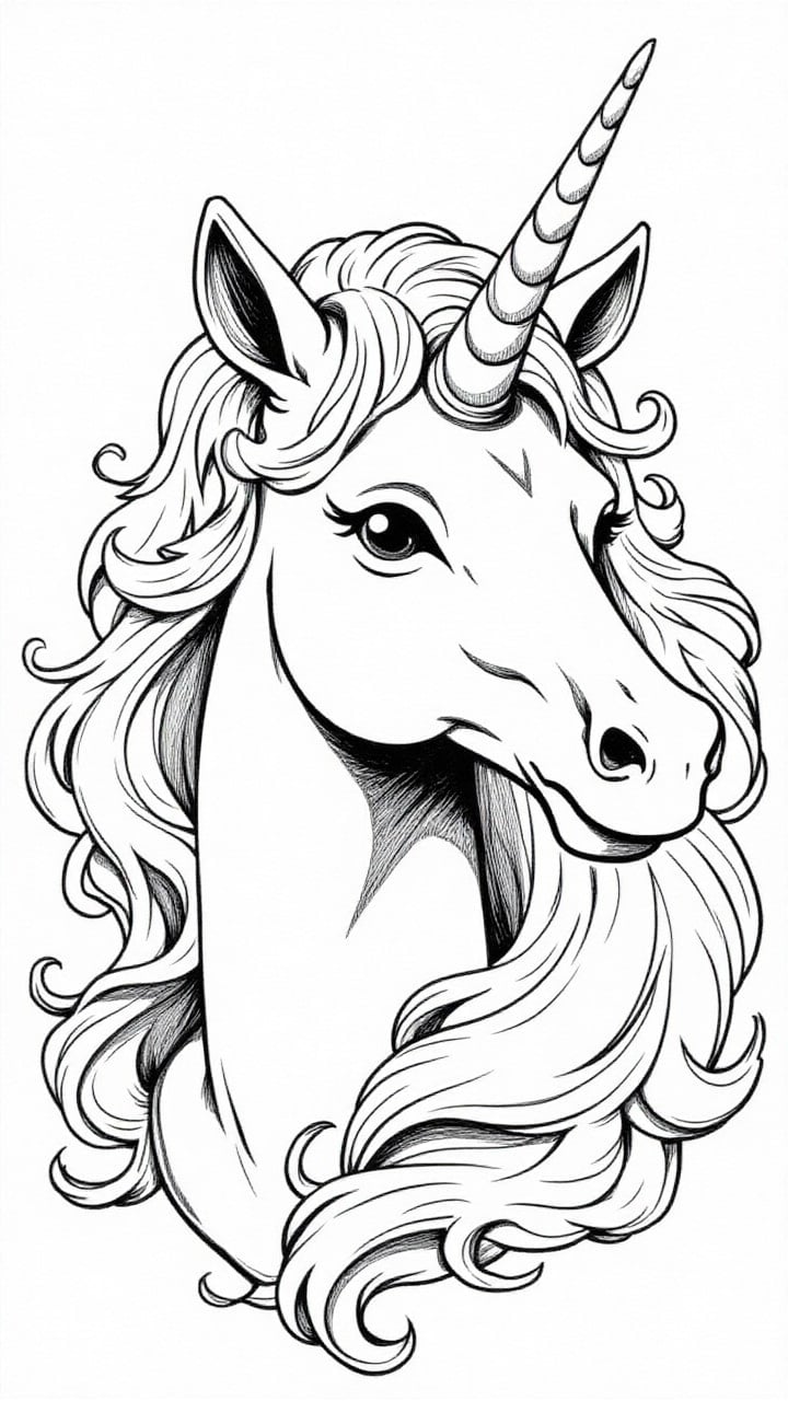 unicorn head