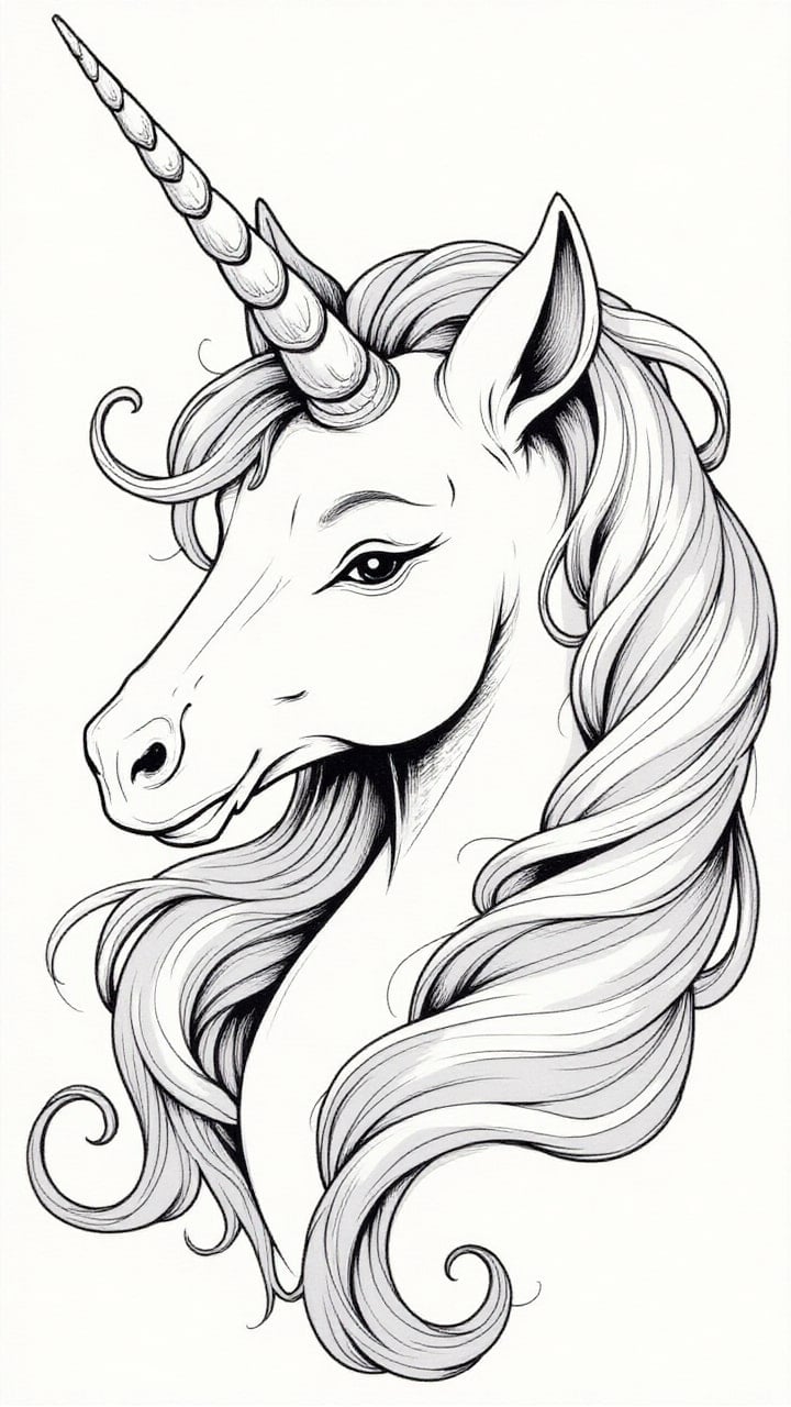 unicorn head