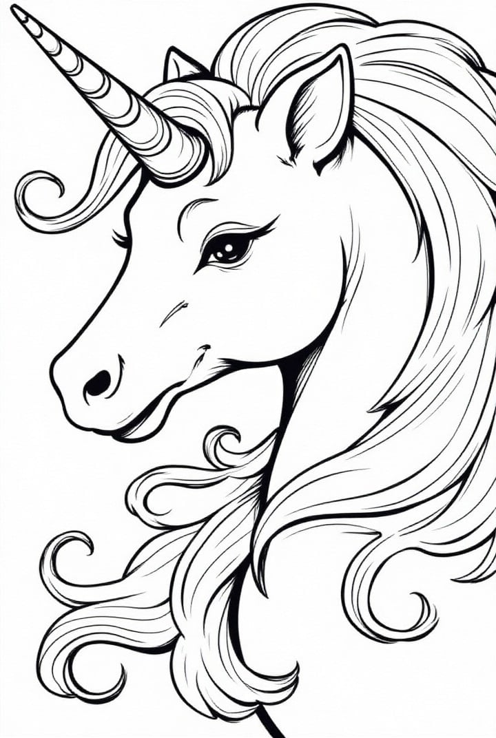 unicorn head
