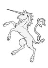 Coloring Page Unicorn - free printable coloring pages - Img 9209