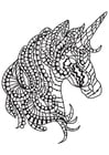 Coloring pages unicorn