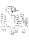 Coloring pages unicorn