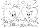 Valentine hearts
