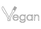 Coloring pages vegan diet