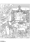 Coloring pages Vermeer