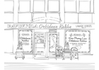 Coloring page Vietnamese restaurant