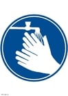 Image wash hands please