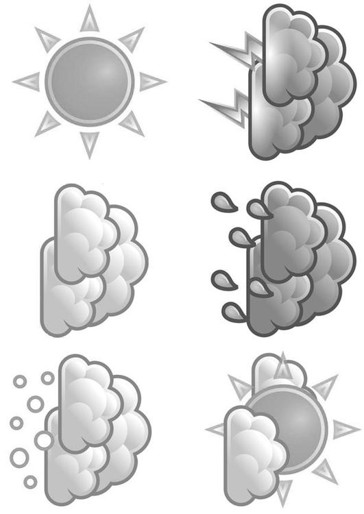 weather symbols