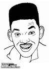 Coloring pages Will Smith