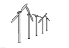 Image wind energy - windmills