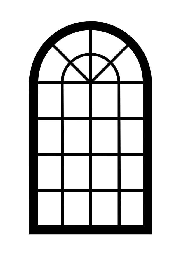 Coloring Page window free printable coloring pages Img 29937