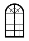 Coloring pages window