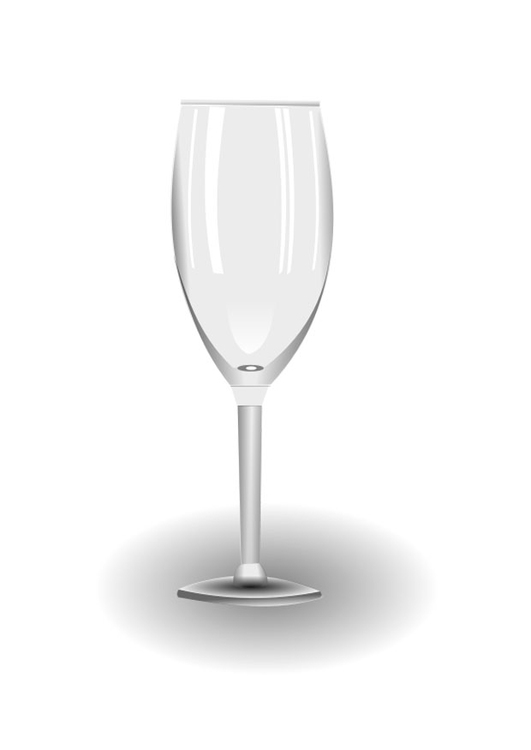 Coloring page wineglass