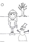 Coloring pages winter