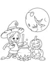 Coloring page Witchsoup
