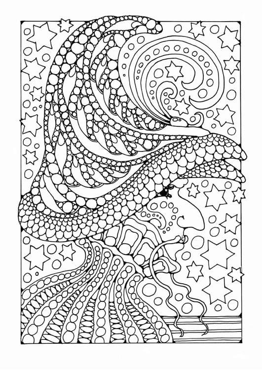Coloring page wizard