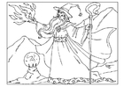 coloring-page wizard