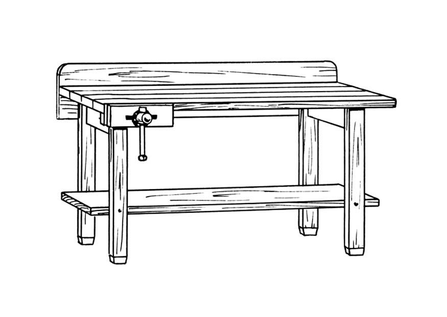 Coloring page workbench