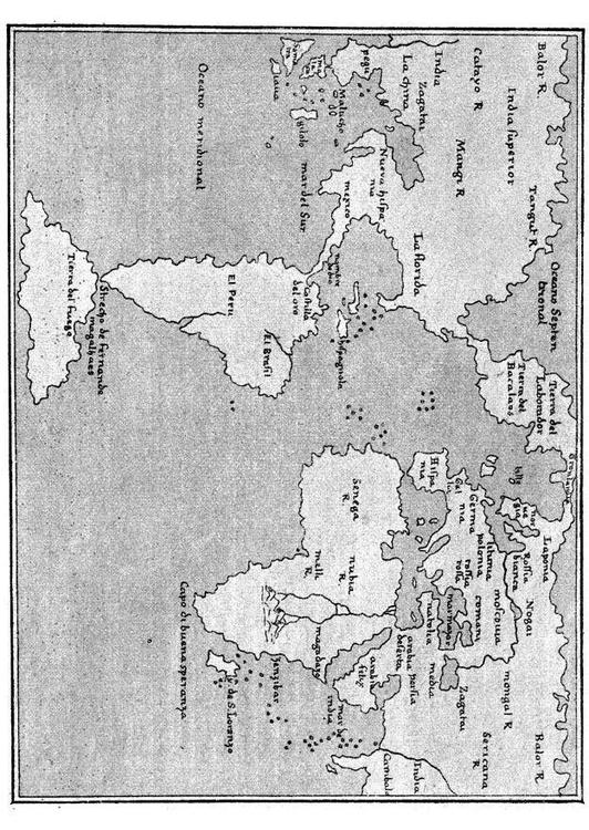 World map 1548