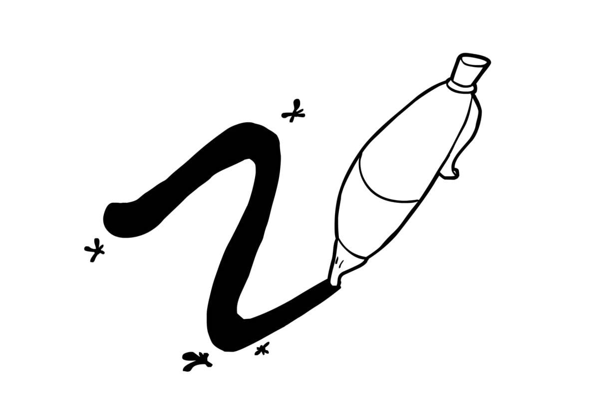 Coloring page Write