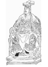 Coloring page Yue Fei