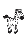 Coloring pages Zebra