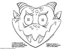 Crafts for kids dragon mask