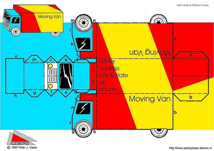 Craft moving van