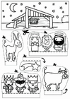 Nativity scene show-box