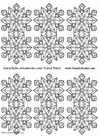 Craft snowflake decoration small