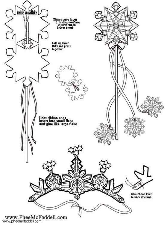 snowflake wand