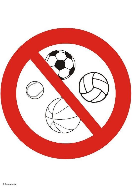 ball games forbidden