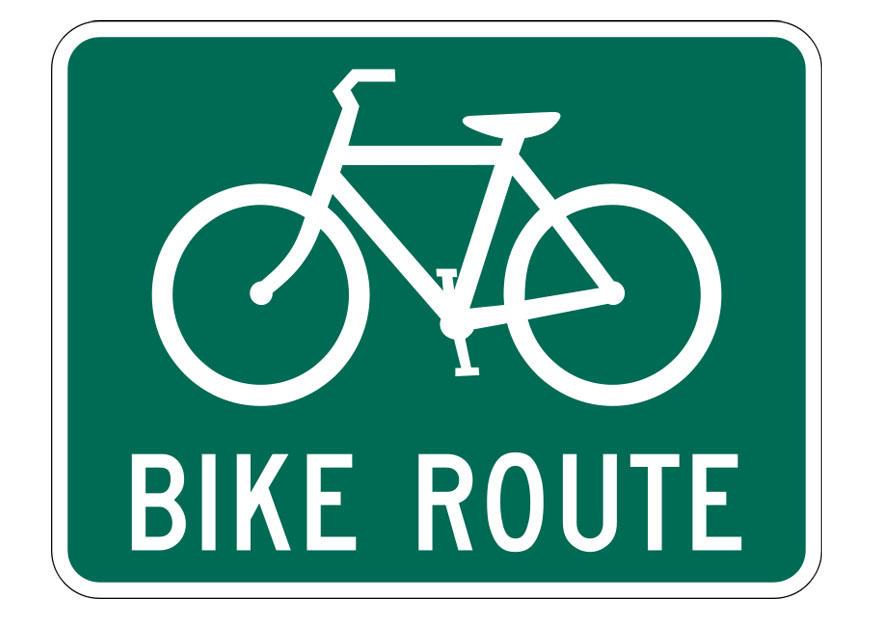 Image bicycle route