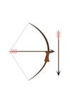 Image bow and arrow