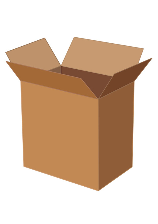 Image cardboard box