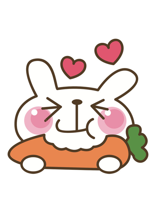 Image carrot - rabbit