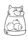 Coloring page cat