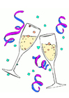 Image champagne glasses