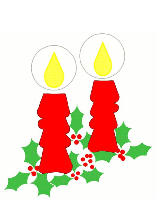 christmas candles