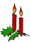 Images christmas candles