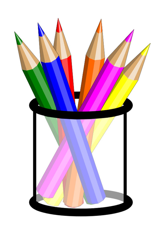 Image coloured pencils