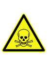 danger symbol - toxic substances