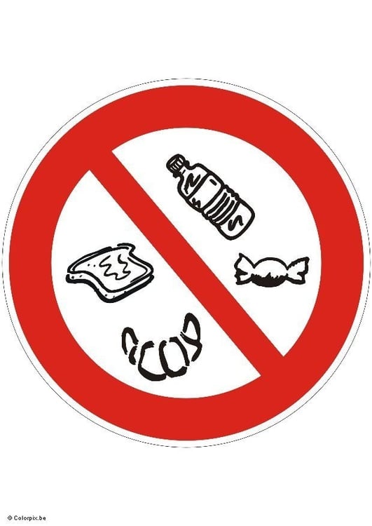 Image do not eat snacks