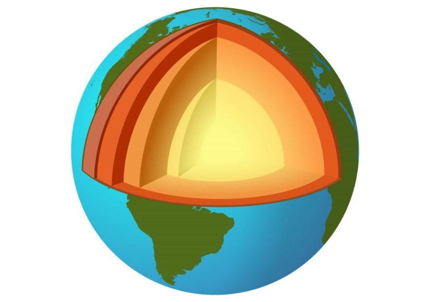 Image Earth cross section