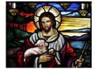 Easter - Jesus with lamb