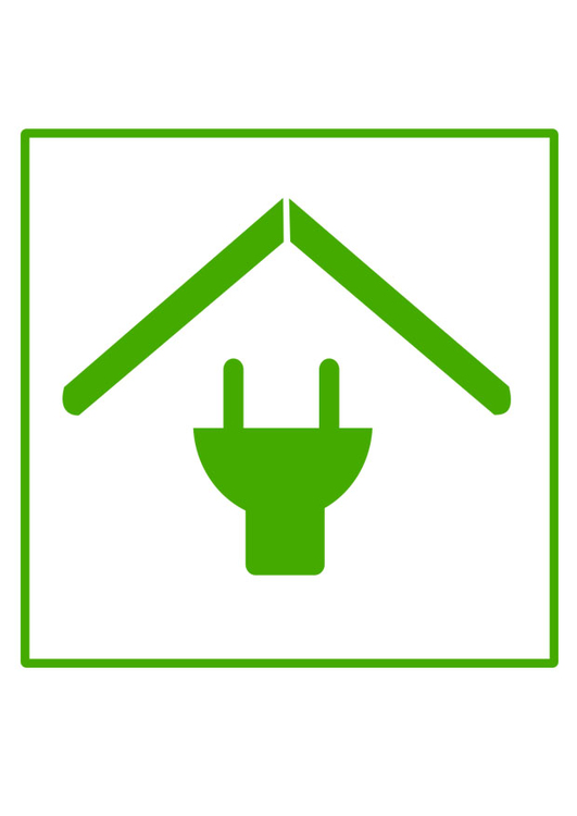 Image eco-friendly house