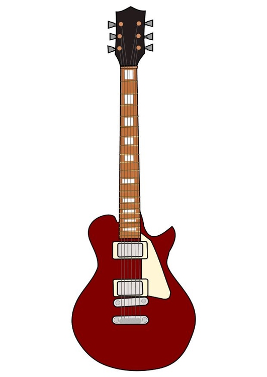 Image electric guitar