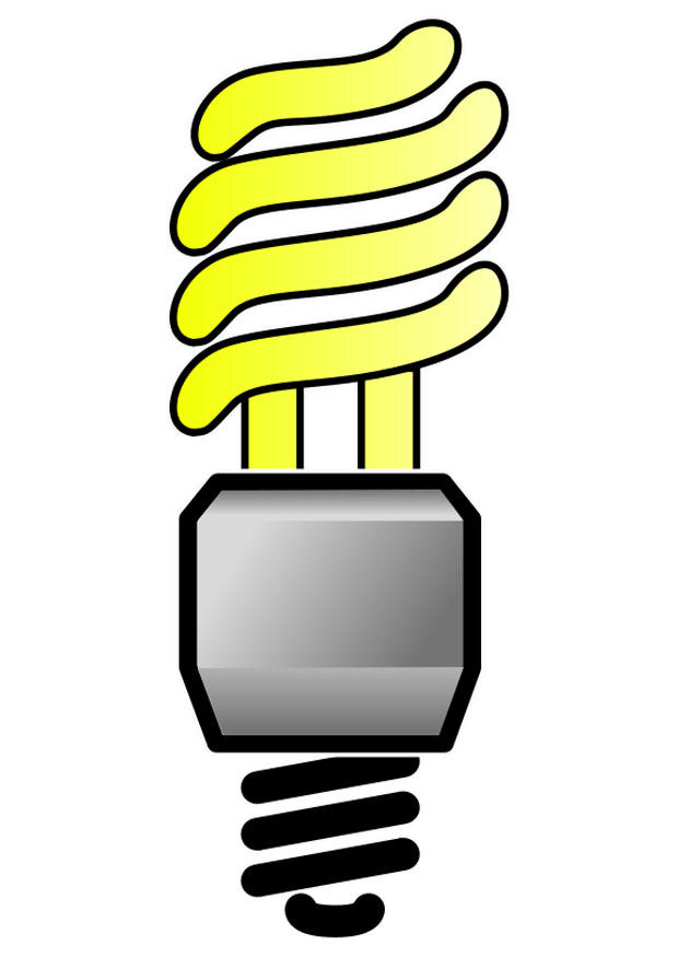 Image energy saving light bulb