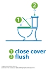 Images flush the toilet