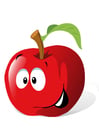 fruit - red apple